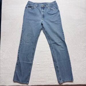 Lee‎ Jeans Womens Medium Wash Straight Leg Denim Pants Casual Classic Fit